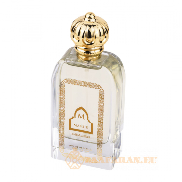 (plu05132) - Extrait de Parfum Sahar Silver, Mahur, Men - 100ml - Image 2