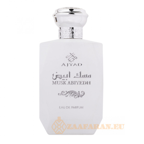 (plu01009) - Eau de Parfum Musk Abiyedh, Ajyad, Unisex - 100ml