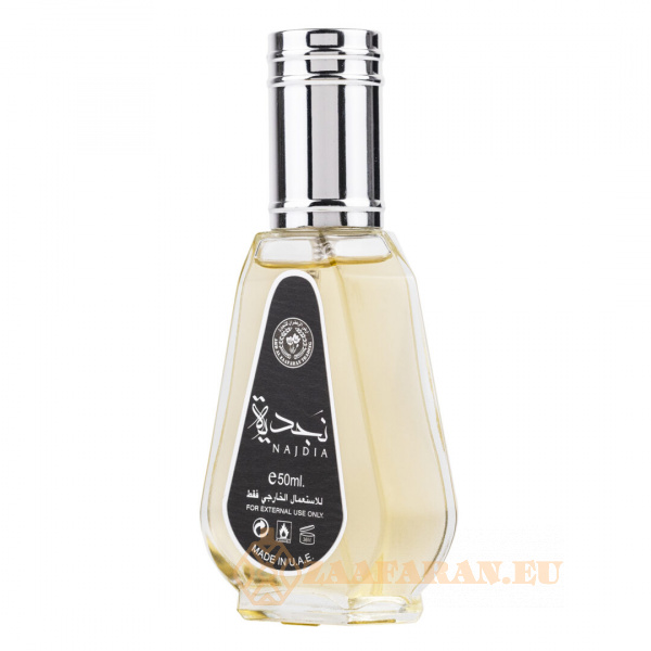 (plu00640) - Eau de Parfum Najdia, Ard Al Zaafaran, Men - 50ml - Image 2