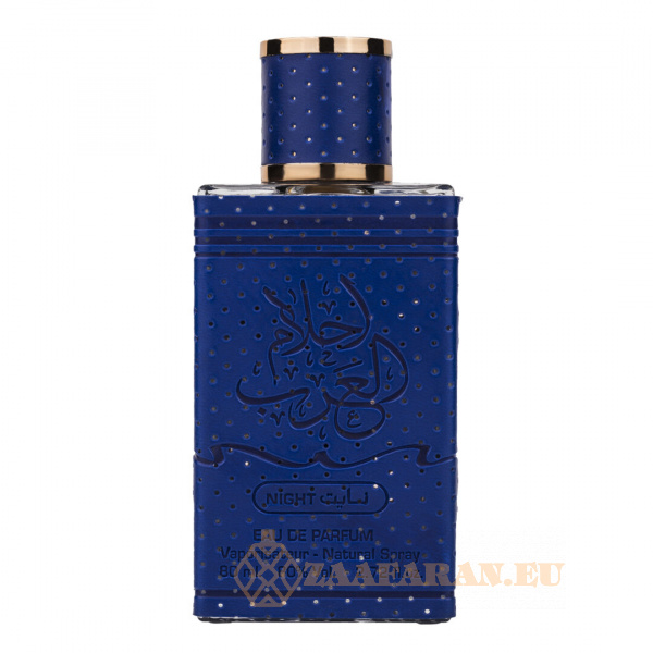 (plu05079) - Eau de Parfum Ahlam Al Arab Night, Ard Al Zaafaran, Unisex - 80ml