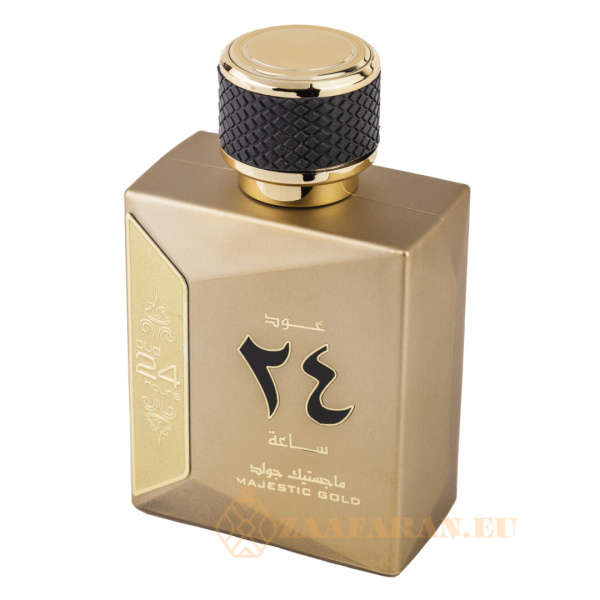 (plu00024) - Eau de Parfum Oud 24 Hours Majestic Gold, Ard Al Zaafaran, Unisex - 100ml - Image 3