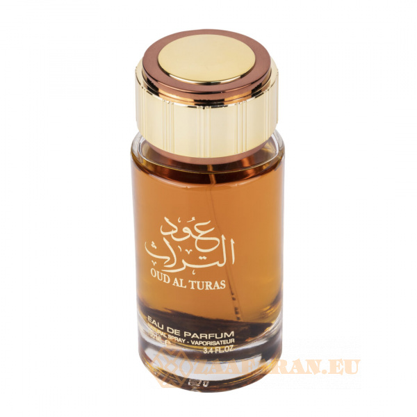 (plu00344) - Eau de Parfum Oud Turas, Ard Al Zaafaran, Unisex - 100ml - Image 3