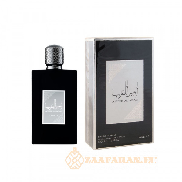 (plu00338) - Eau de Parfum Ameer Al Arab Black, Asdaaf, Men - 100ml - Image 4