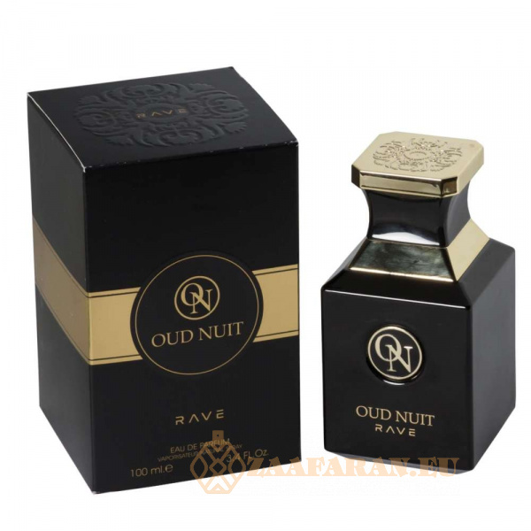 (plu00011) - Eau de Parfum Oud Nuit, Rave, Unisex - 100ml - Image 4