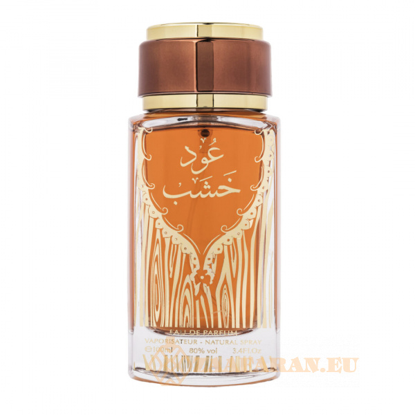 (plu01025) - Eau de Parfum Oud Khashab, Wadi Al Khaleej, Men - 100ml