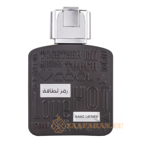 (plu00054) - Eau de Parfum Ramz Lattafa Silver, Lattafa, Men - 100ml