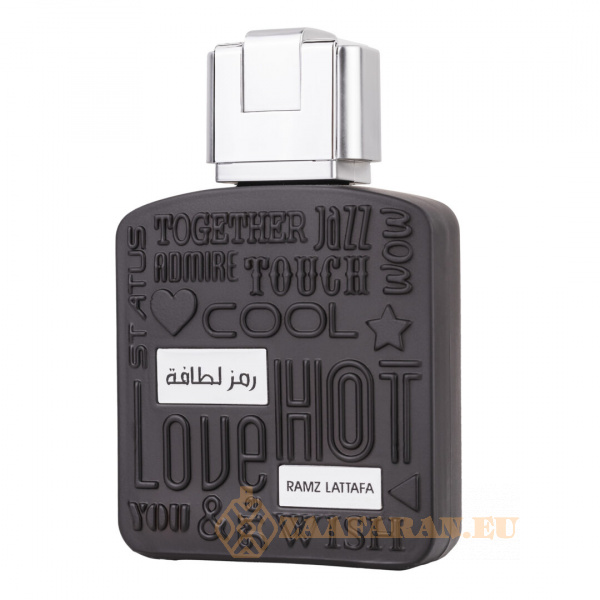 (plu00054) - Eau de Parfum Ramz Lattafa Silver, Lattafa, Men - 100ml - Image 3