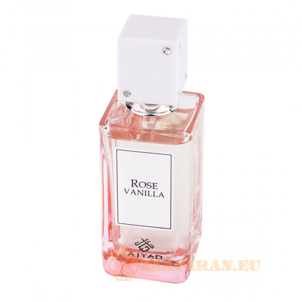 (plu01011) - Eau de Parfum Rose Vanilla, Ajyad, Women - 100ml - Image 2