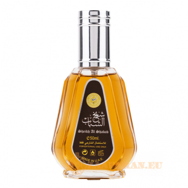 (plu00634) - Eau de Parfum Sheikh Al Shabab, Ard Al Zaafaran, Men - 50ml
