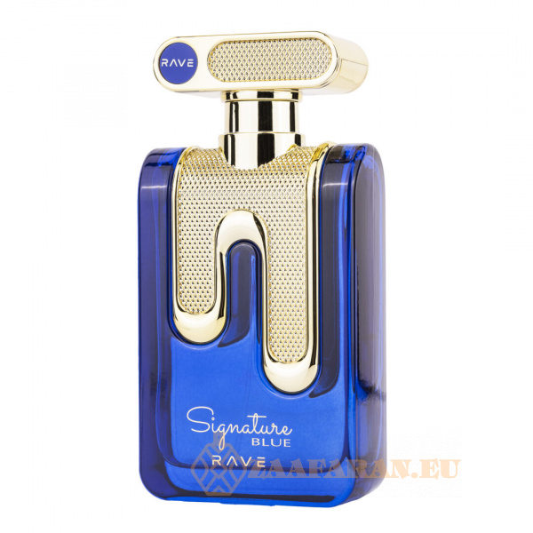 (plu00330) - Eau de Parfum Signature Blue, Rave, Men - 100ml - Image 2