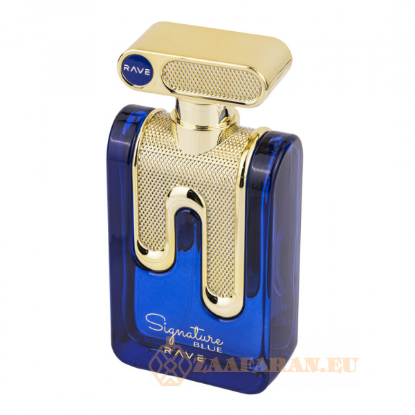 (plu00330) - Eau de Parfum Signature Blue, Rave, Men - 100ml - Image 3