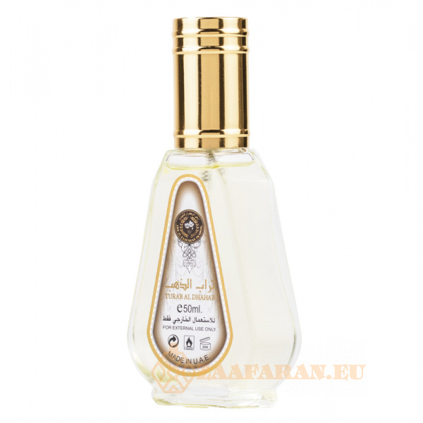 (plu00651) - Eau de Parfum Turab Al Dhahab, Ard Al Zaafaran, Men - 50ml - Image 2