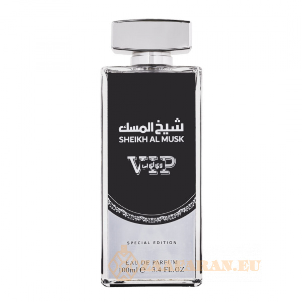 (plu01126) - Eau de Parfum Sheikh Al Musk VIP, Wadi Al Khaleej, Men - 100ml
