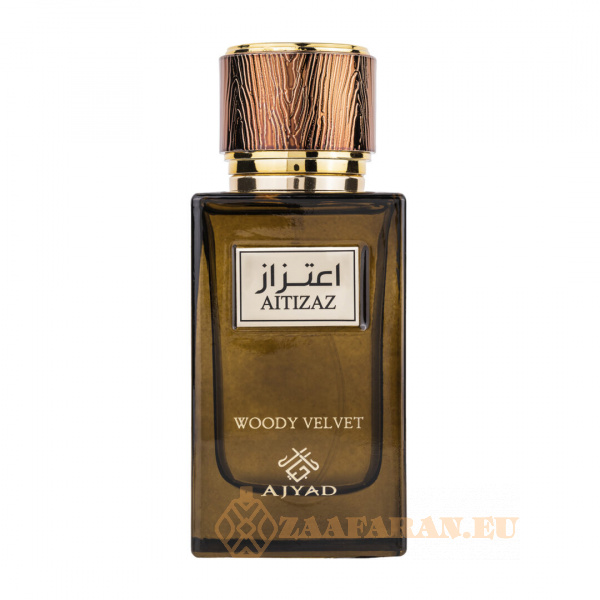 (plu01001) - Eau de Parfum Aitizaz Woody Velvet, Ajyad, Men - 100ml