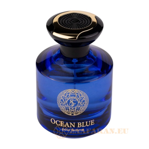 (plu00477) - Eau de Parfum Ocean Blue, Wadi Al Khaleej, Women - 100ml - Image 2