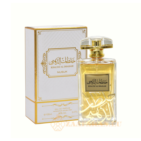 (plu05352) - Eau de Parfum Khaltat Al Dhahabi, Nusuk, Femei - 100ml - Image 4