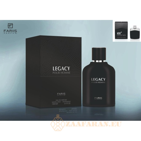(plu01209) - Eau de Parfum Legacy, Fariis, Men - 100ml - Image 3