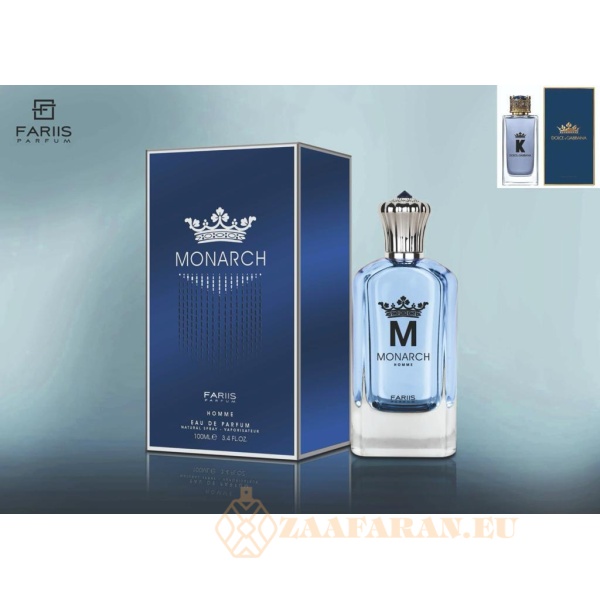 (plu01214) - Eau de Parfum Monarch, Fariis, Men - 100ml - Image 4