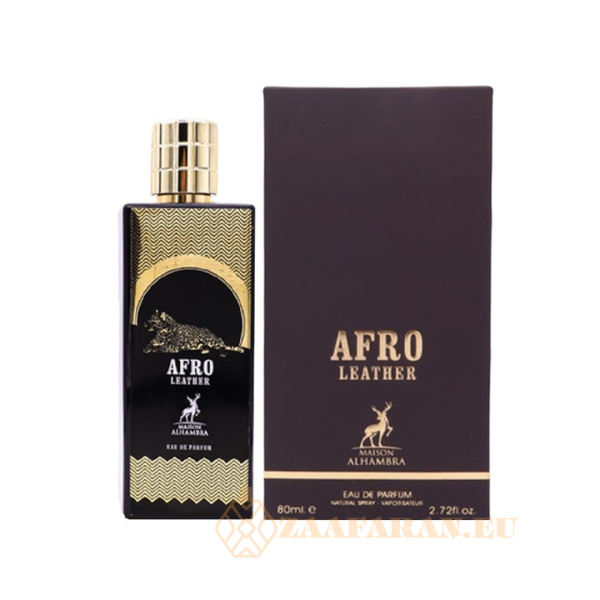 (plu00730) - Eau de Parfum Afro Leather, Maison Alhambra, Unisex - 80ml - Image 3