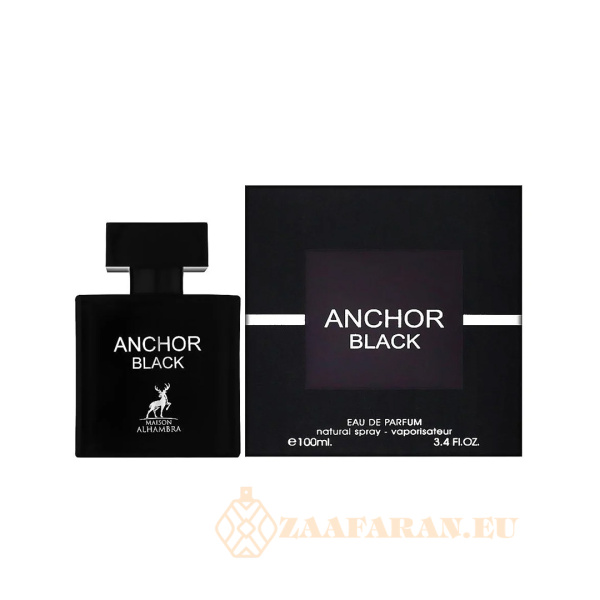 (plu00735) - Eau de Parfum Anchor Black, Maison Alhambra, Men - 100ml - Image 3