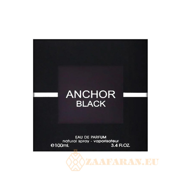 (plu00735) - Eau de Parfum Anchor Black, Maison Alhambra, Men - 100ml - Image 4