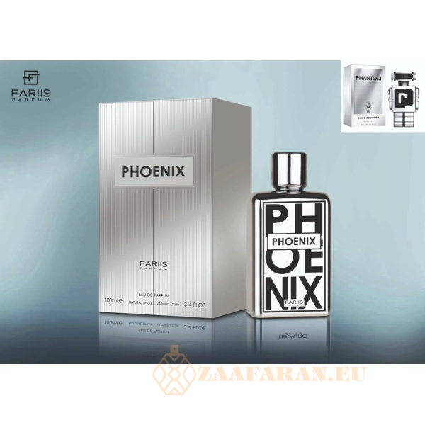 (plu01215) - Eau de Parfum Phoenix, Fariis, Men - 100ml - Image 4