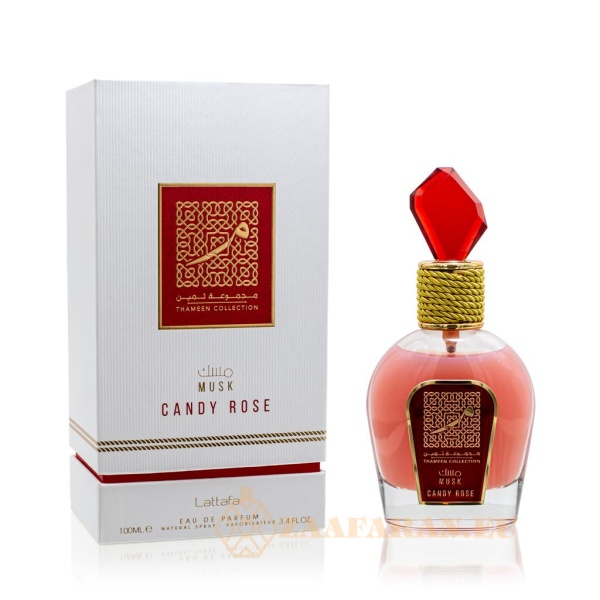 (plu00134) - Eau de Parfum Candy Rose, Lattafa, Women - 100ml - Image 4
