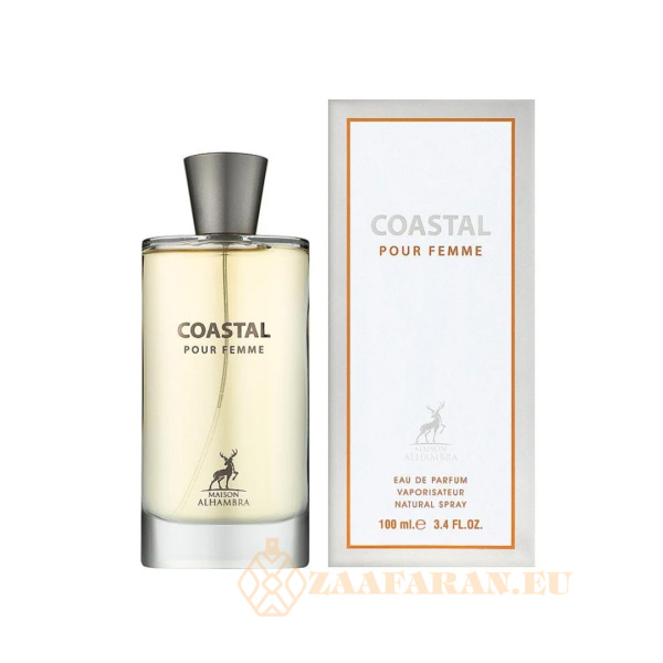 (plu00710) - Eau de Parfum Coastal Pour Femme, Maison Alhambra, Women - 100ml - Image 3