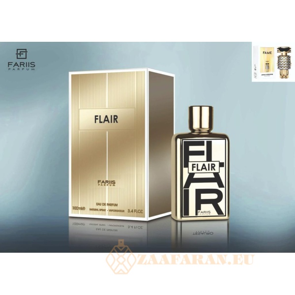 (plu01207) - Eau de Parfum Flair, Fariis, Women - 100ml - Image 4