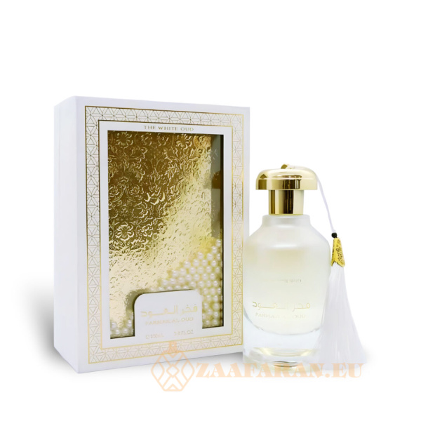 (plu00371) - Eau de Parfum Fakhar Al Oud The White Oud, Ard al Zaafaran, Unisex - 100ml - Image 3