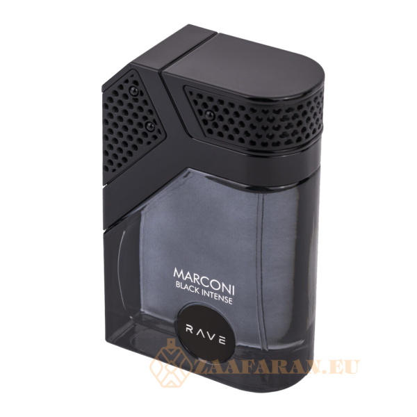 (plu05185) - Eau de Parfum Marconi Black Intense, Rave, Men - 100ml - Image 3