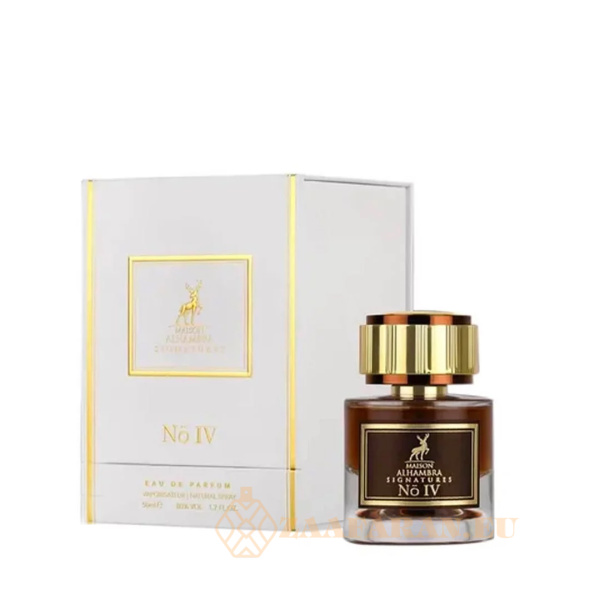 (plu00723) - Eau de Parfum Signatures No 4, Maison Alhambra, Unisex - 50ml - Image 4