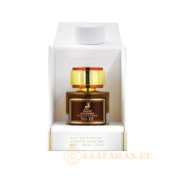 (plu00722) - Eau de Parfum Signatures No 3, Maison Alhambra, Unisex - 50ml - Image 4