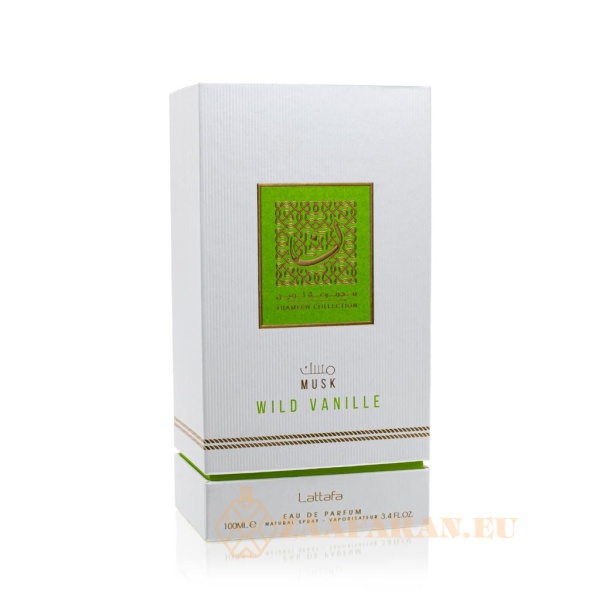 (plu00771) - Eau de Parfum Wild Vanille, Lattafa, Femei - 100ml - Image 4