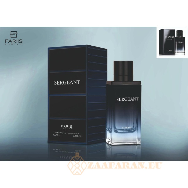 (plu01208) - Eau de Parfum Sergeant, Fariis, Men - 100ml - Image 4
