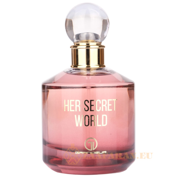 (plu05183) - Eau de Parfum Her Secret World, Grandeur Elite, Women - 100ml