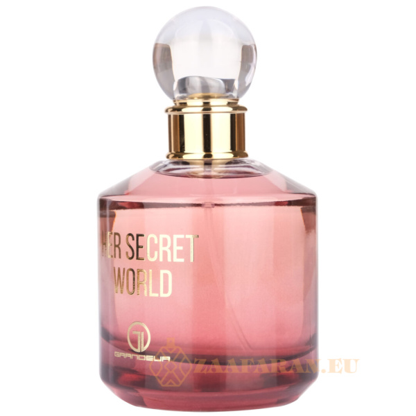 (plu05183) - Eau de Parfum Her Secret World, Grandeur Elite, Women - 100ml - Image 2