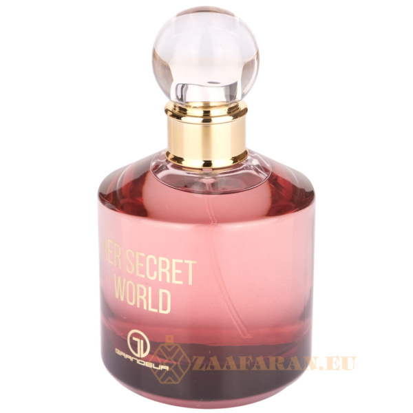 (plu05183) - Eau de Parfum Her Secret World, Grandeur Elite, Women - 100ml - Image 3