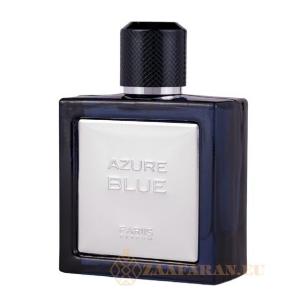 (plu01210) - Eau de Parfum Azure Blue, Fariis, Men - 100ml - Image 2