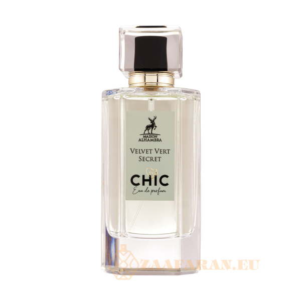 (plu01252) - Eau de Parfum Velvet Vert Secret Chic, Maison Alhambra, Women - 100ml