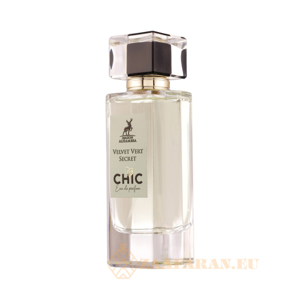 (plu01252) - Eau de Parfum Velvet Vert Secret Chic, Maison Alhambra, Women - 100ml - Image 2