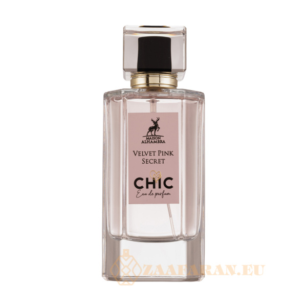 (plu01253) - Eau de Parfum Velvet Pink Secret Chic, Maison Alhambra, Women - 100ml