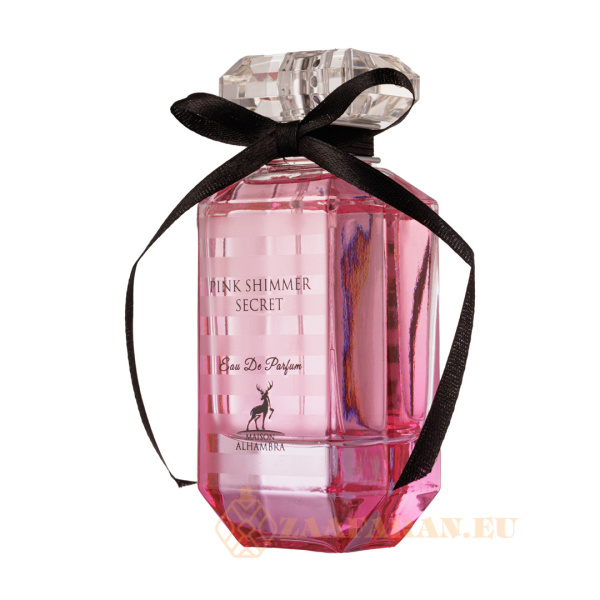 (plu01240) - Eau de Parfum Pink Shimmer Secret, Maison Alhambra, Women - 100ml - Image 2
