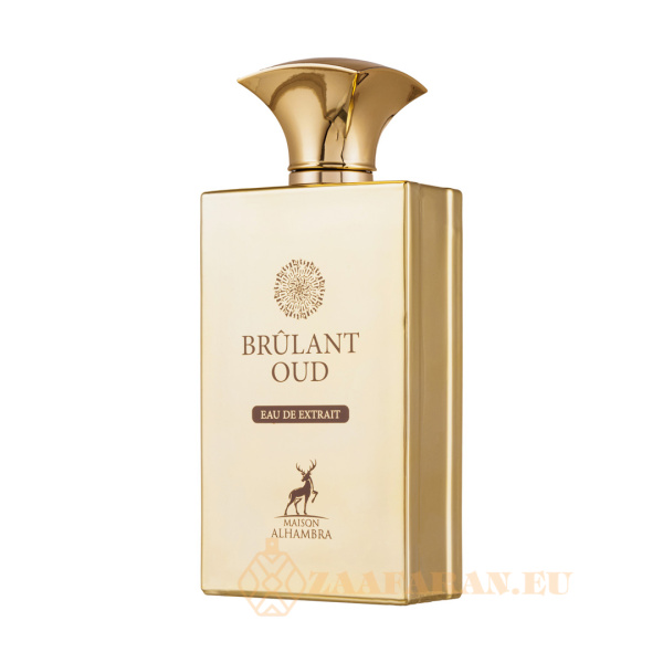 (plu01284) - Eau de Parfum Brulant Oud, Maison Alhambra, Men - 100ml - Image 2