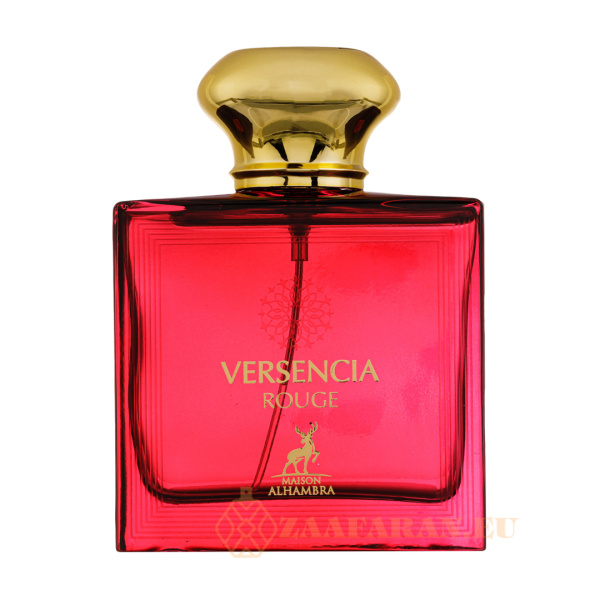(plu01243) - Eau de Parfum Versencia Rouge, Maison Alhambra, Women - 100ml