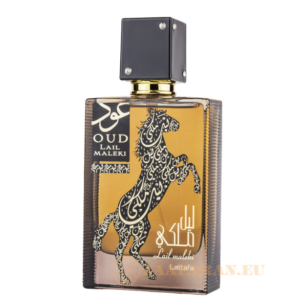 (plu05257) - Eau de Parfum Oud Lail Maleki, Lattafa, Unisex - 100ml - Image 2