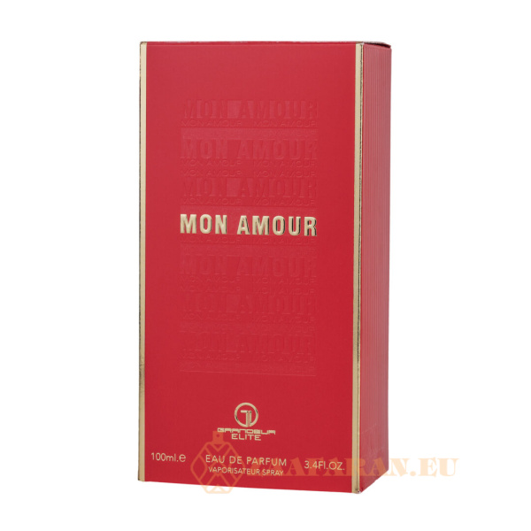 (plu05255) - Eau de Parfum Mon Amour, Grandeur Elite, Women - 100ml - Image 4