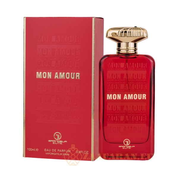 (plu05255) - Eau de Parfum Mon Amour, Grandeur Elite, Women - 100ml - Image 3