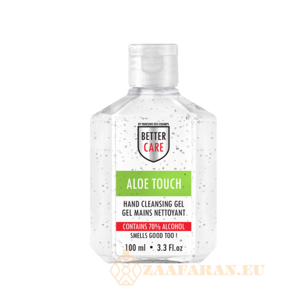 (plu05312) - Hand Sanitizer Gel, Aloe Scented, Alcohol-Based, Better Care - 100ml