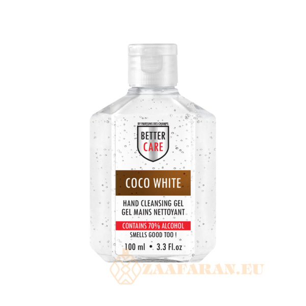 (plu05304) - Hand Sanitizer Gel, Coconut Scented, Alcohol-Based, Better Care - 100ml - Image 2